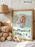 Minimalist Baby Birth Stats Poster – Personalized Newborn Print